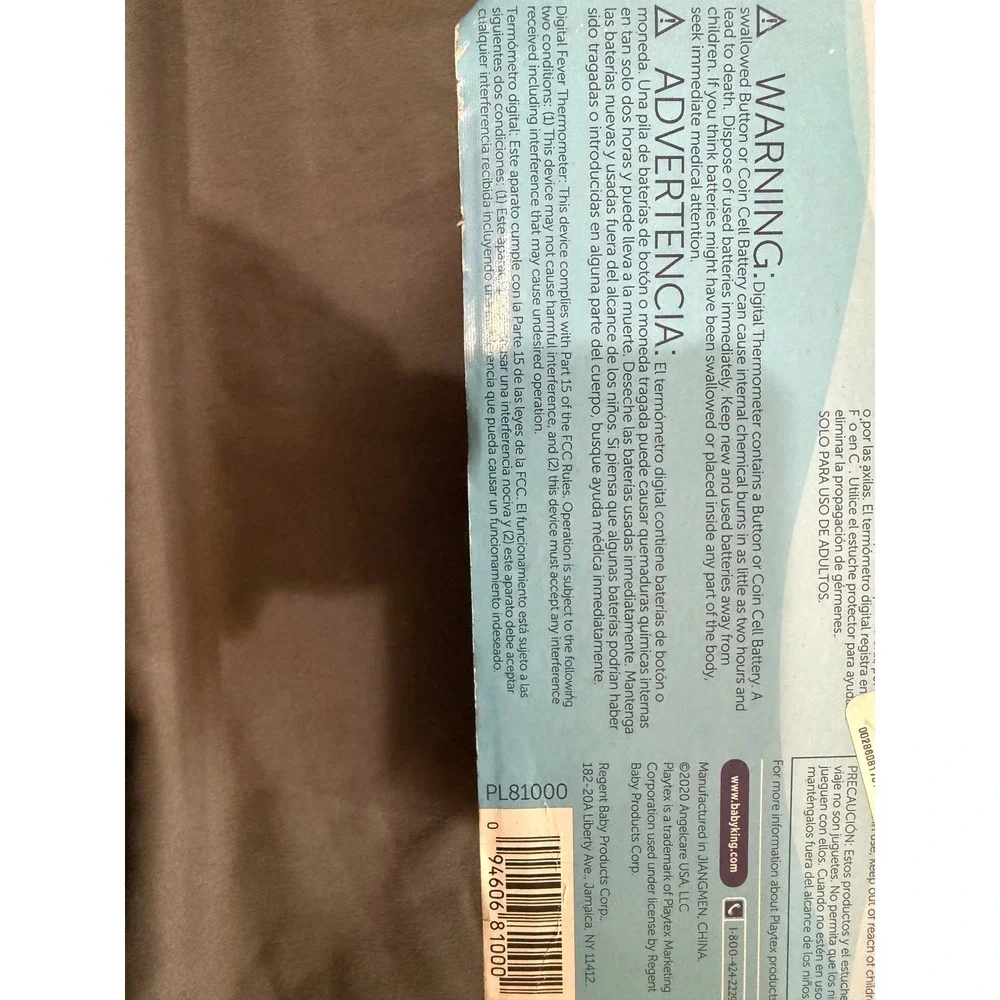 Playtex Baby 6pc Healthcare Kit Pink Digital Thermometer Nasal Aspirator New